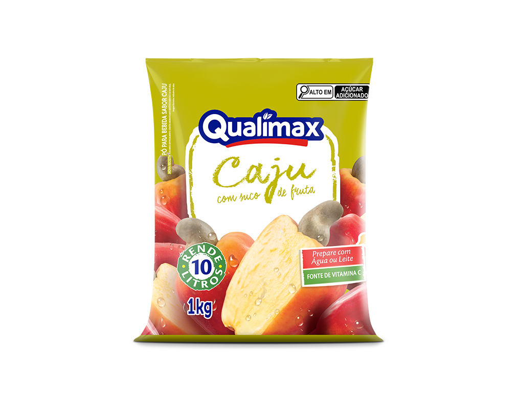 REFRESCO CAJU QUALIMAX 1 KG (CX 10 PCT)
